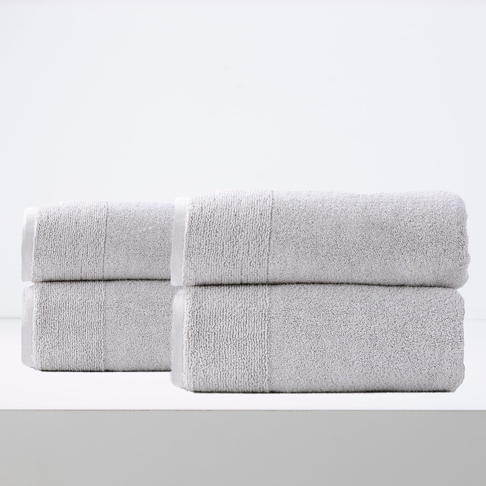 Renee Taylor Aireys 650 GSM Zero Twist 4 Pack Bath Sheet Vapour