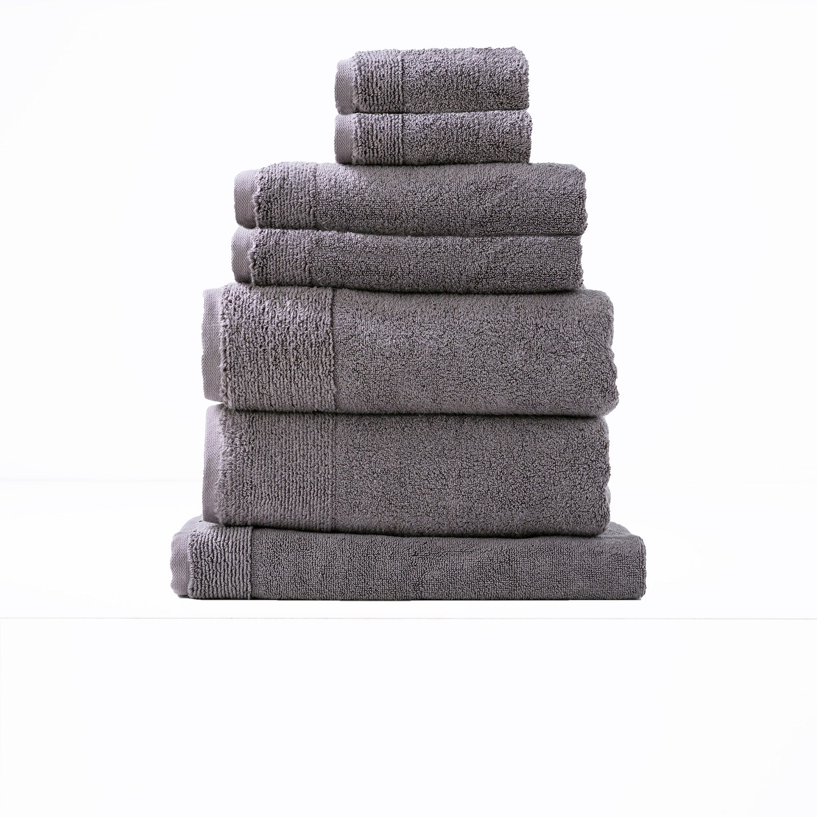 Renee Taylor Aireys 650 GSM Zero Twist 7 Piece Nickel