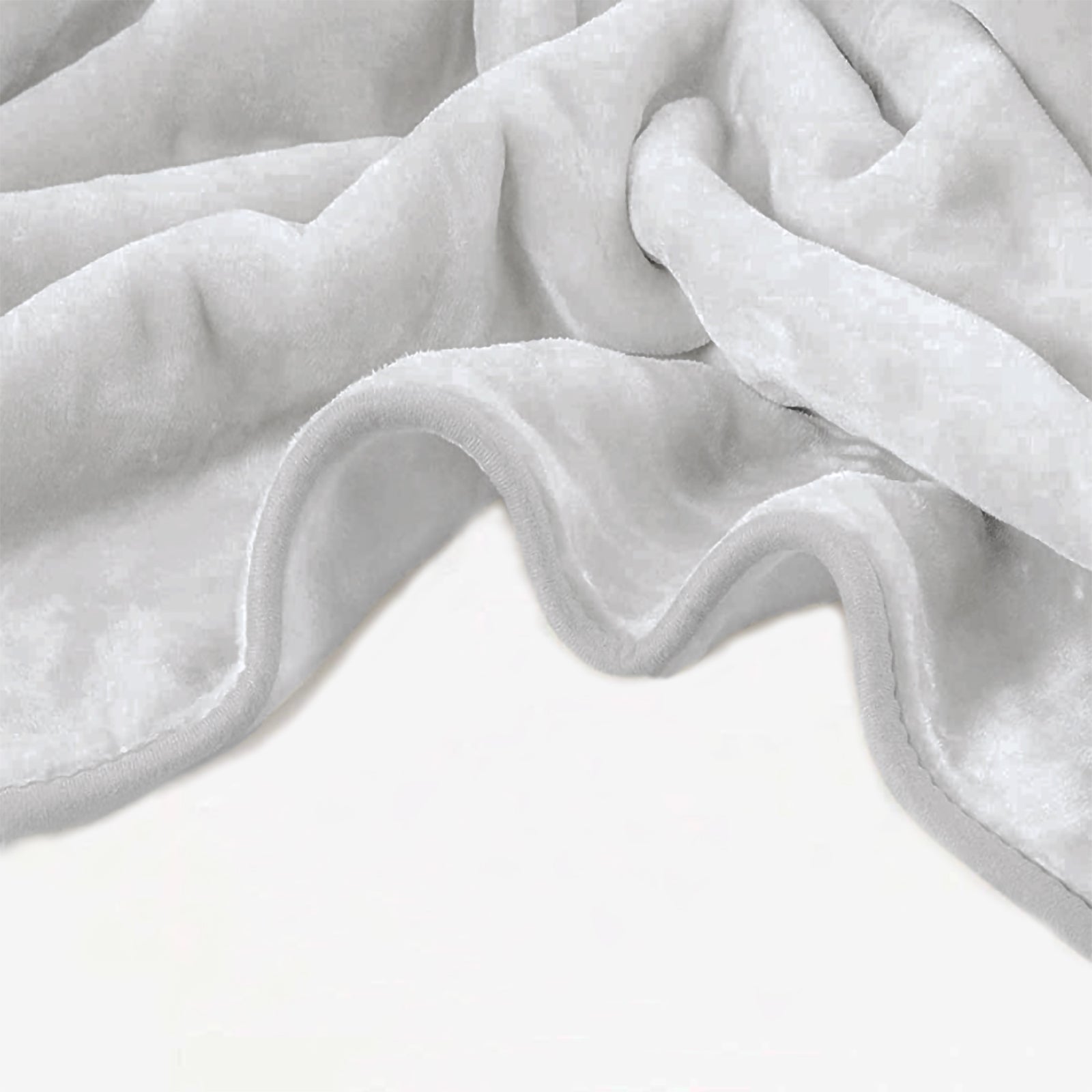 Renee Taylor heavy weight Acrylic Mink blanket Dove 220 x 240 cms