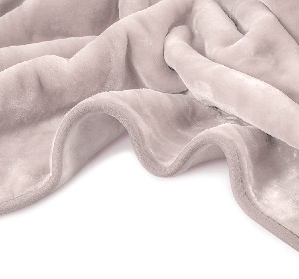 Renee Taylor heavy weight Acrylic Mink blanket Rose 220 x 240 cms