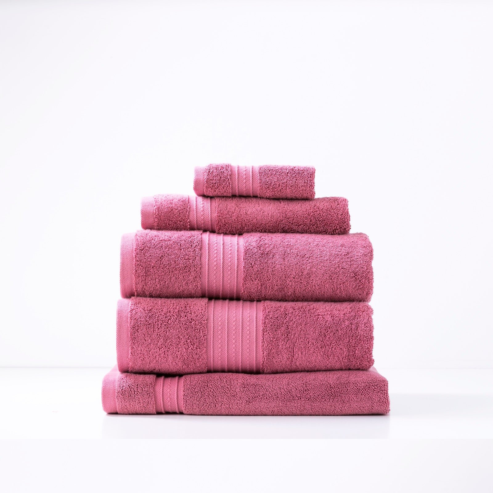 Renee Taylor Brentwood 650 GSM Low Twist 5 Piece Rosebud