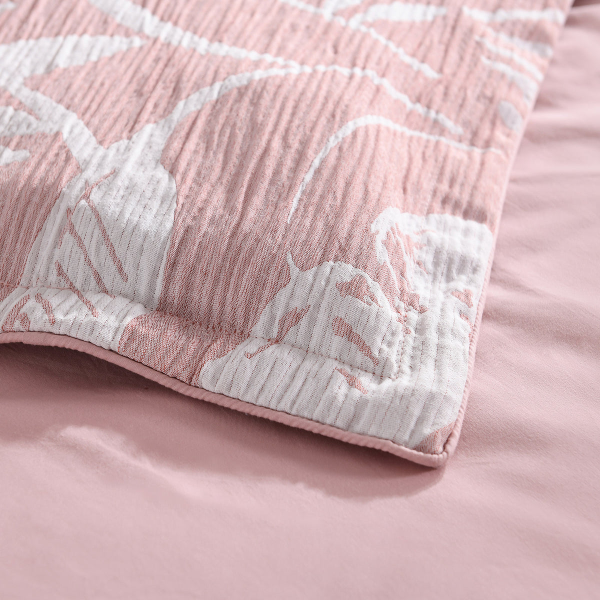 Renee Taylor Palm Tree Jacquard European Pillowcase
