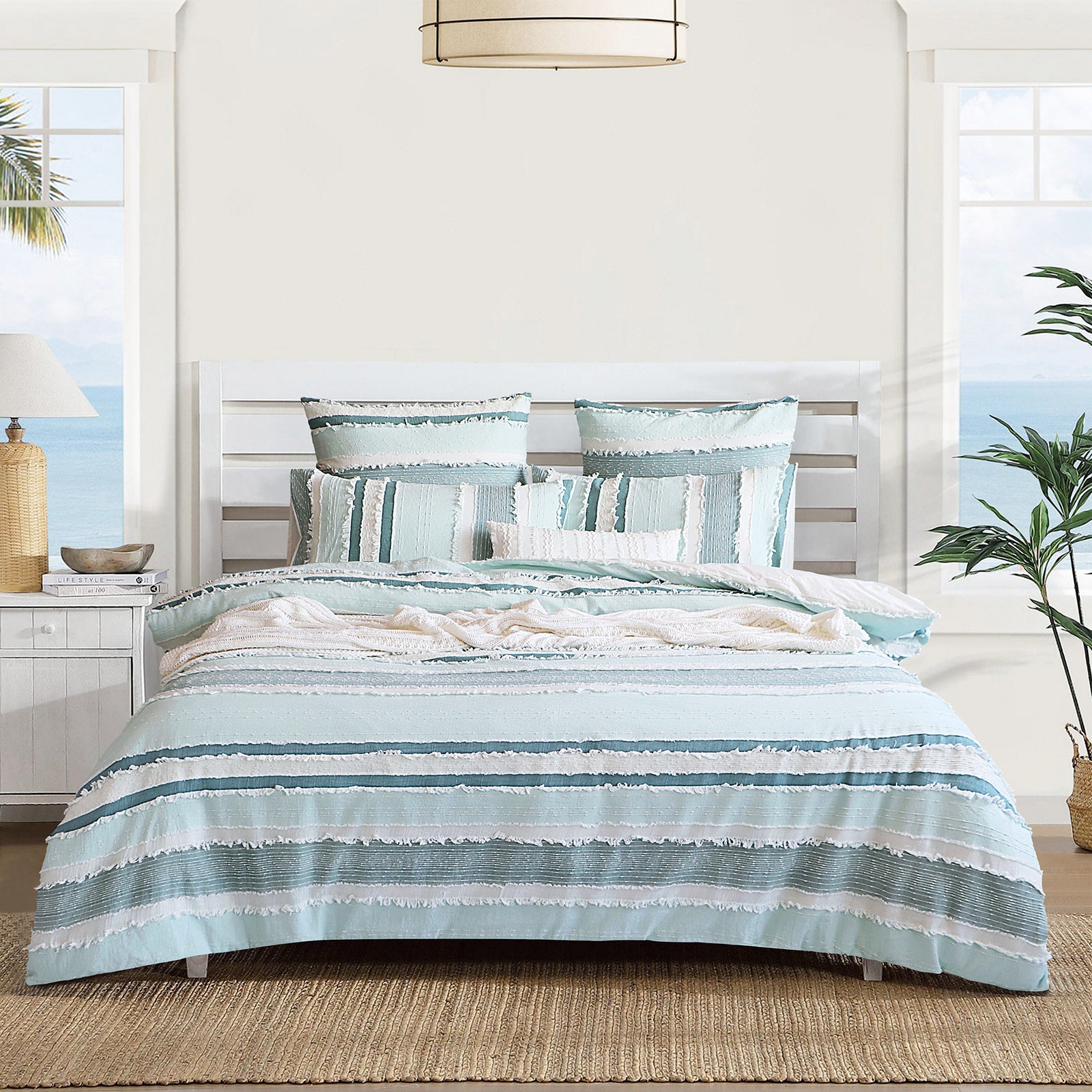 Renee Taylor Montego Quilt Cover Set King