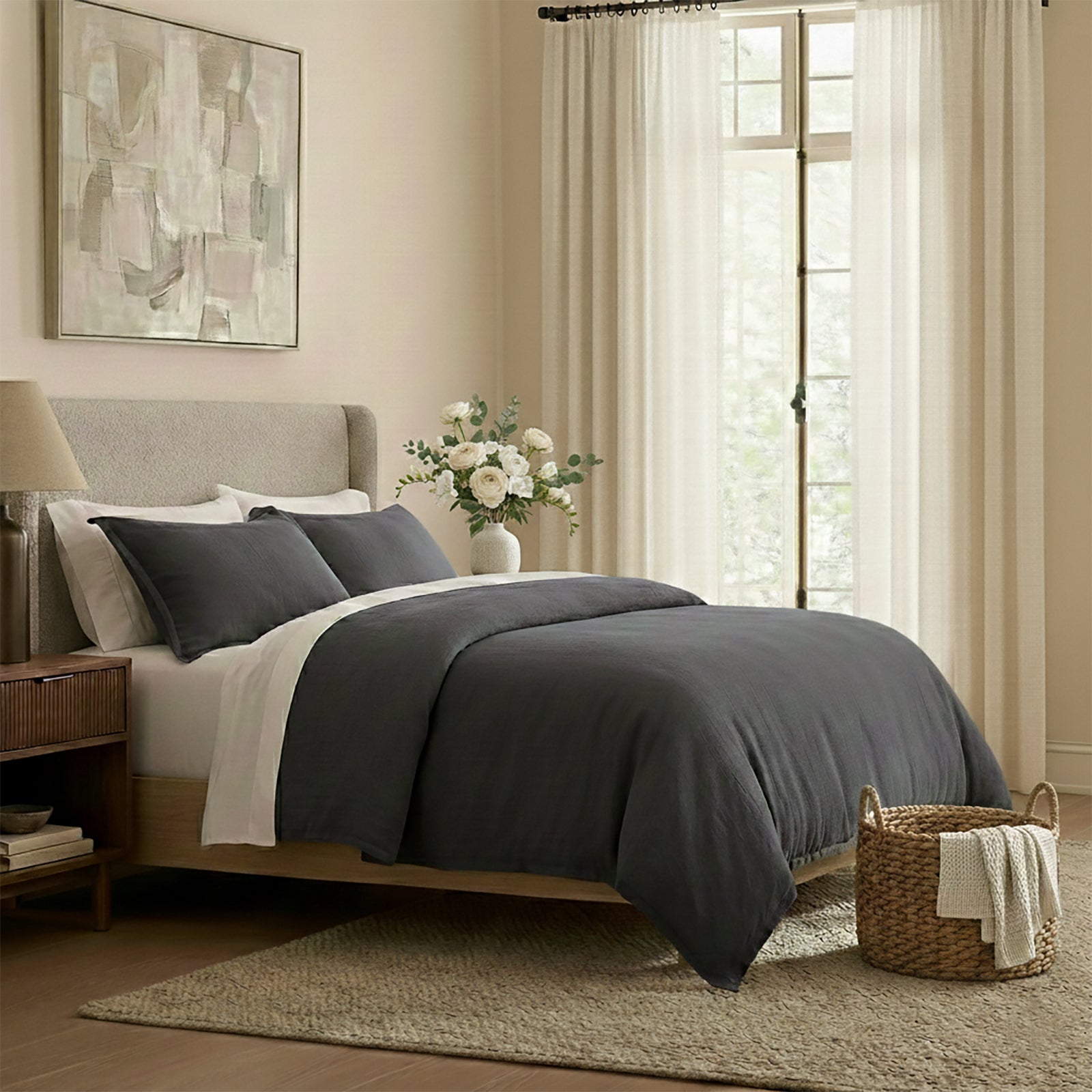 Renee Taylor Washed Linen Cotton