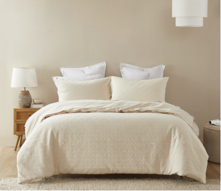 Elm Quilt Cover 100% Cotton - King