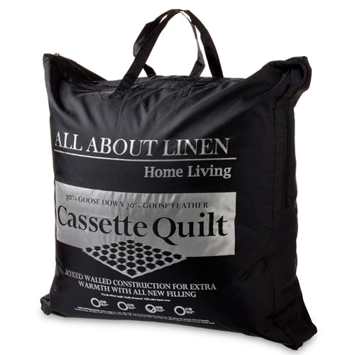Australian made goose down quilt in single, king single, double, queen and king