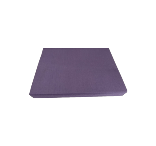 100% Cotton Fitted Sheet and Pillowcase combo set in Purple