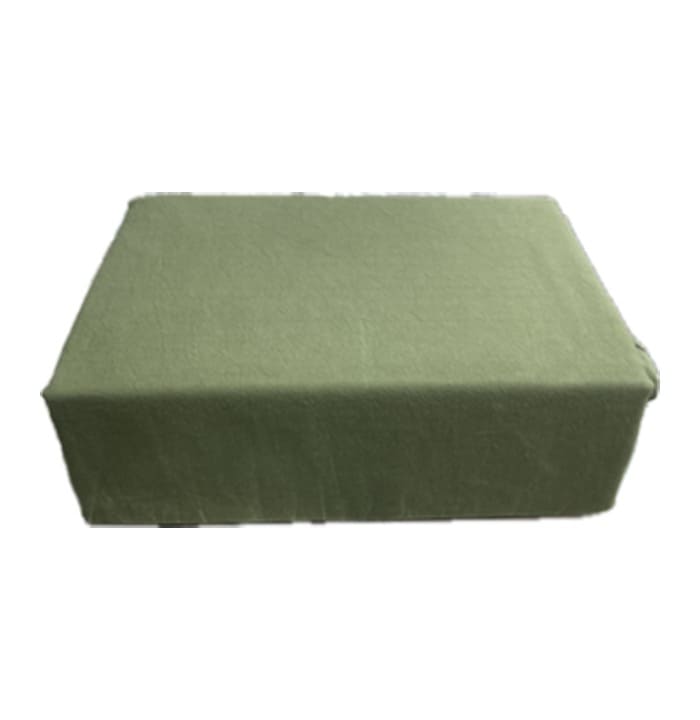 Revive Living Vintage Washed 100% Cotton Sheet Set with fitted sheet, flat sheet and pillowcases for Double, Queen, Mega Queen, King, Mega King in Green