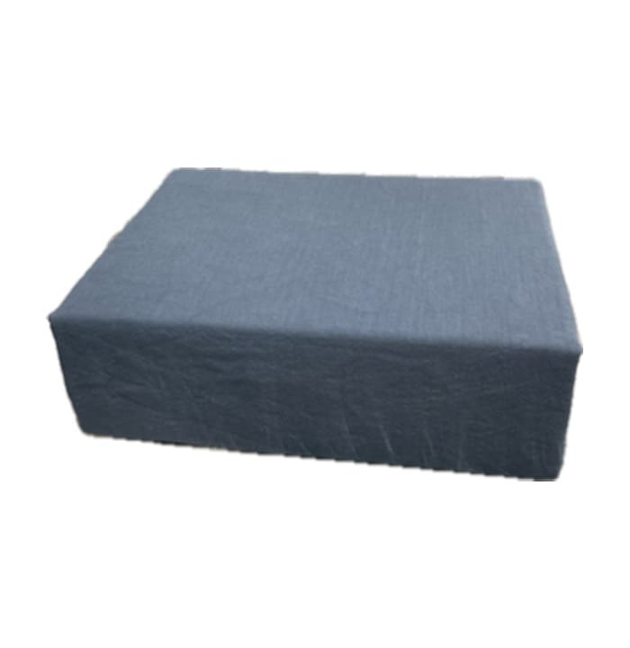 Revive Living Vintage Washed 100% Cotton Sheet Set with fitted sheet, flat sheet and pillowcases for Double, Queen, Mega Queen, King, Mega King in Silver Grey