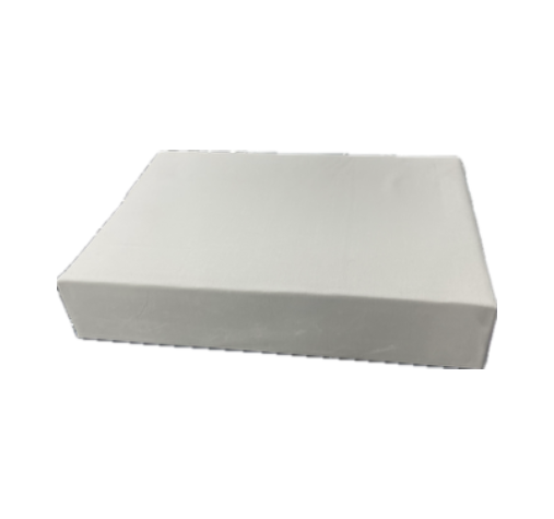 100% Cotton Fitted Sheet in White
