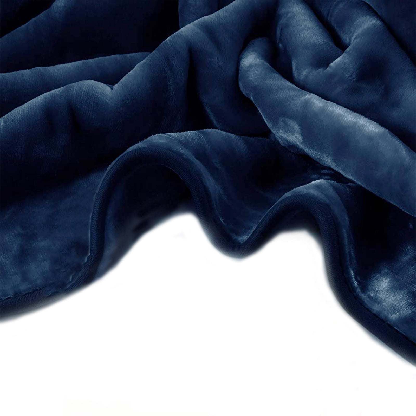 Renee Taylor heavy weight Acrylic Mink blanket Indigo 220 x 240 cms