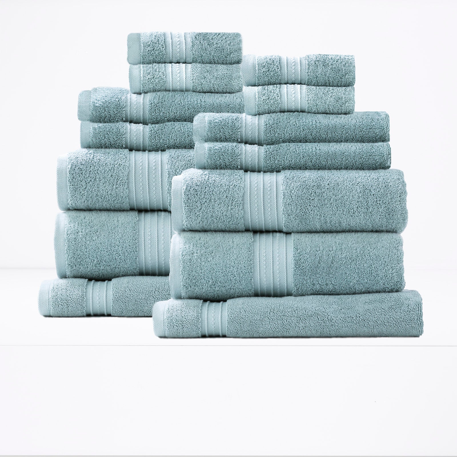 Renee Taylor Brentwood 650 GSM Low Twist 5 Piece Gray Mist