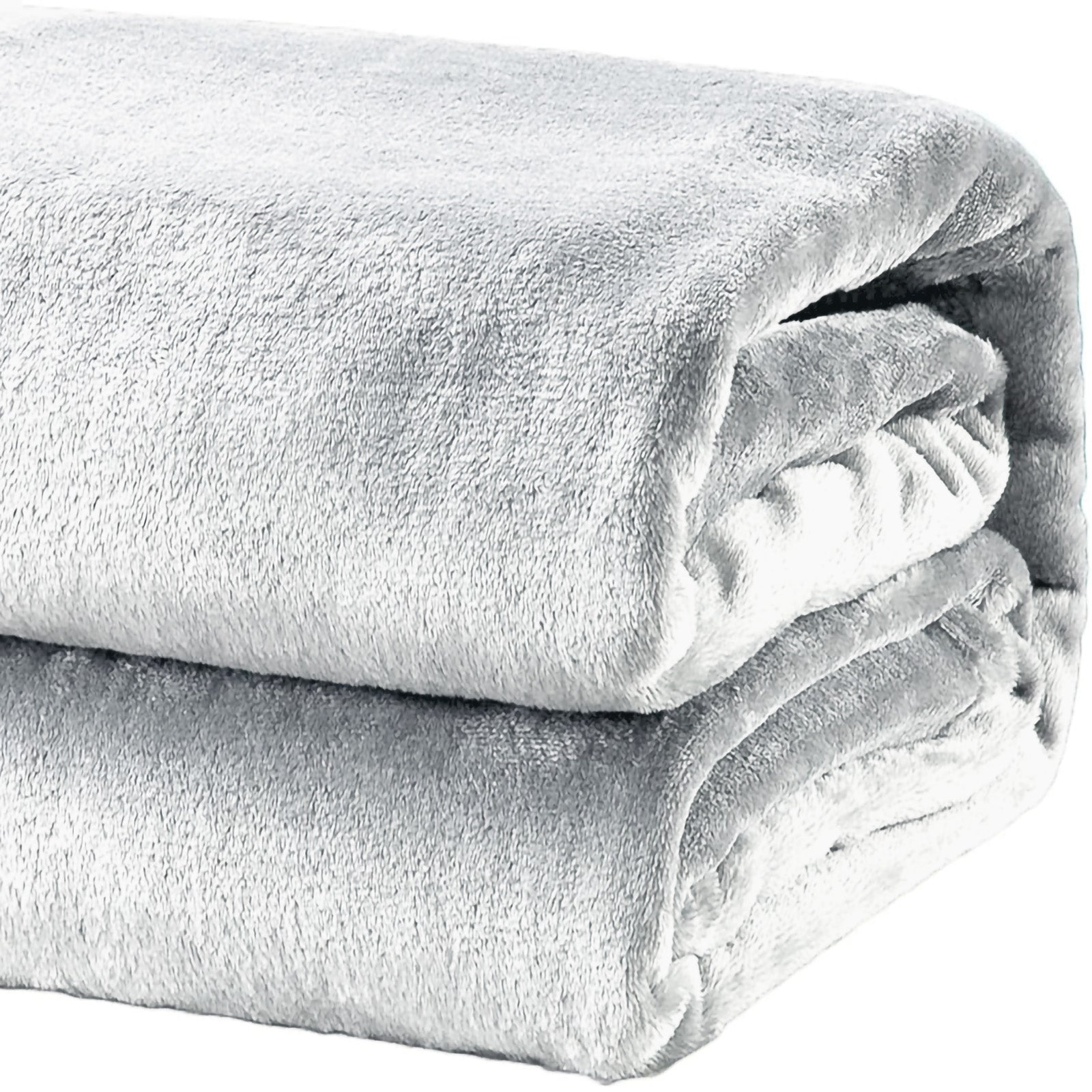 Renee Taylor heavy weight Acrylic Mink blanket Dove 220 x 240 cms
