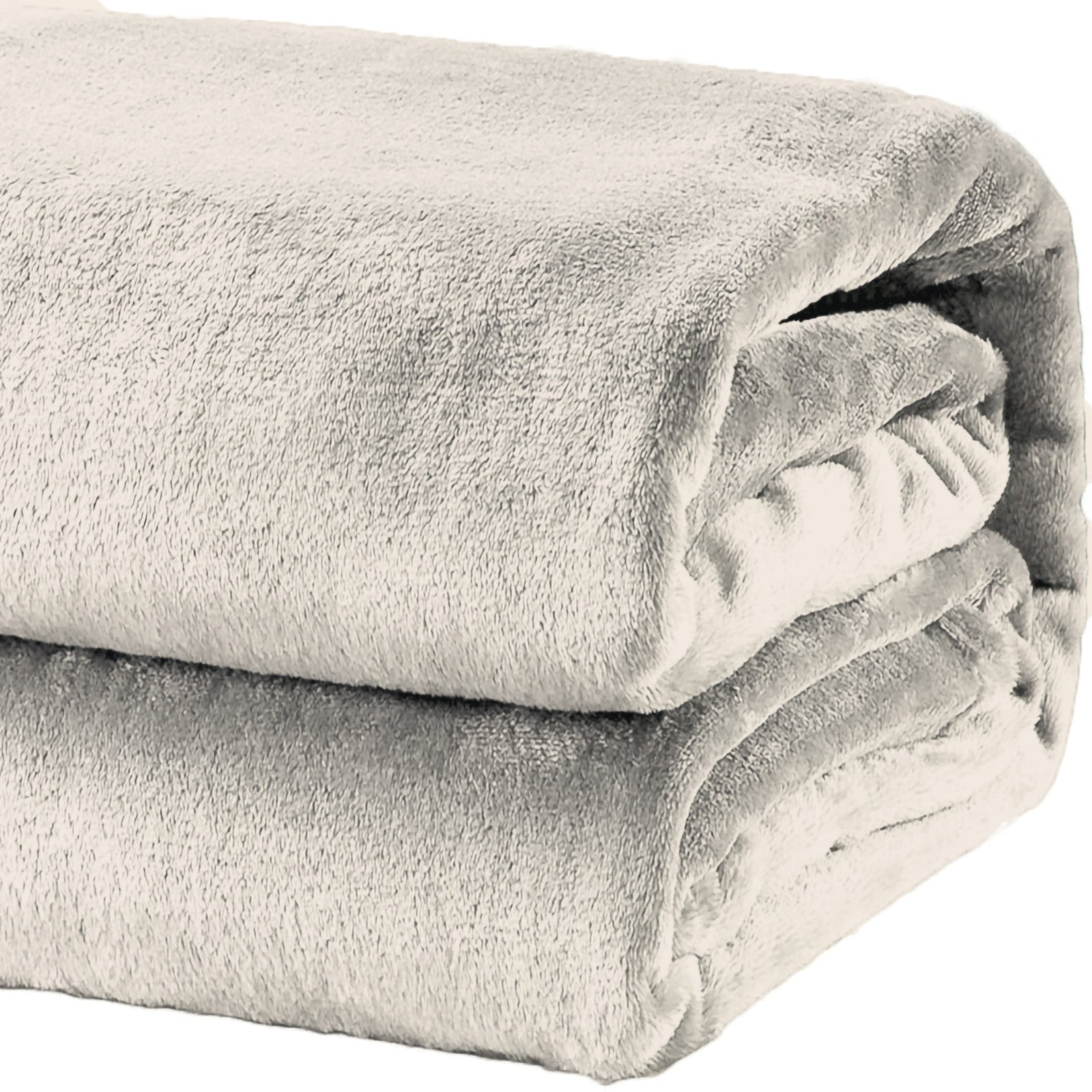 Renee Taylor heavy weight Acrylic Mink blanket Taupe 220 x 240 cms
