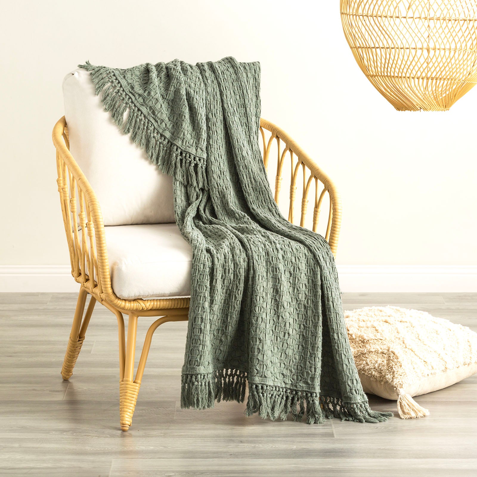 Renee Taylor Alysian Throw 130x200 cms Jade