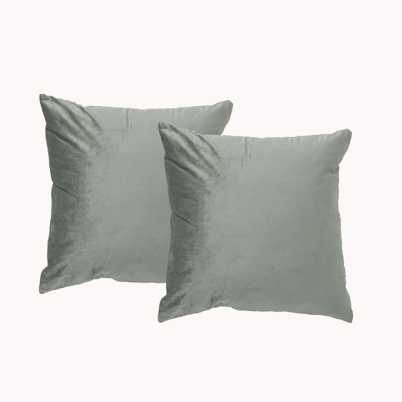 Renee Taylor Poly Velvet Printed Cushion filled 50 x 50 Cms Lily Pad