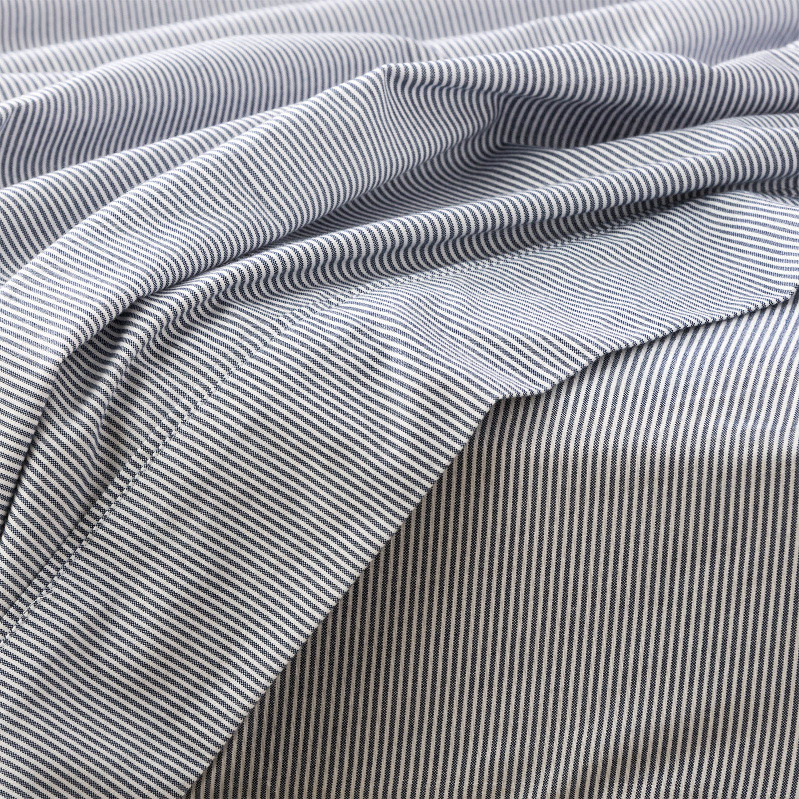 Park Avenue 175 GSM Egyptian Cotton Flannelette Sheet Set Mega Queen Striped
