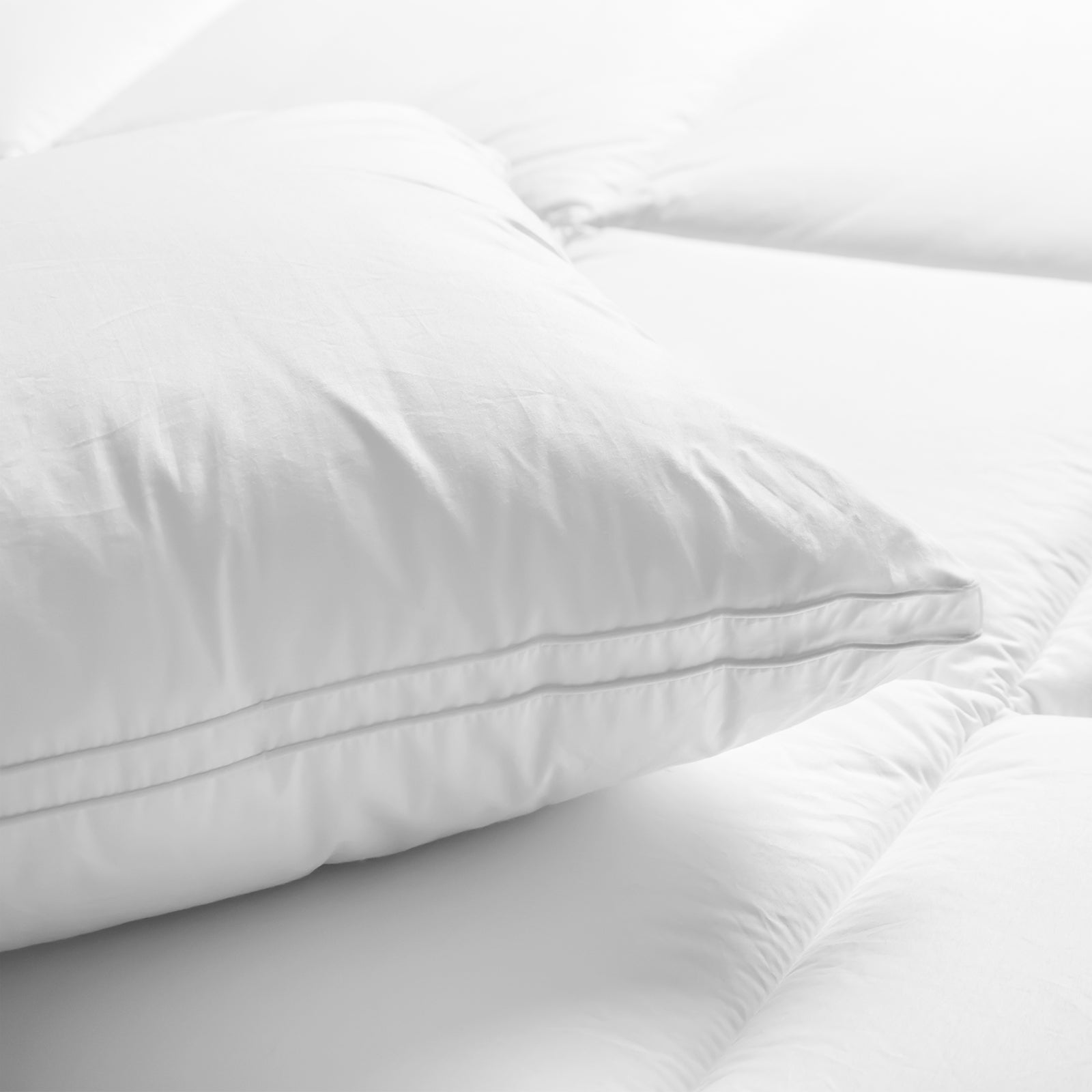Renee Taylor Australian Made Down Alternate Standard Pillow 48 x 73 - Soft / Medium