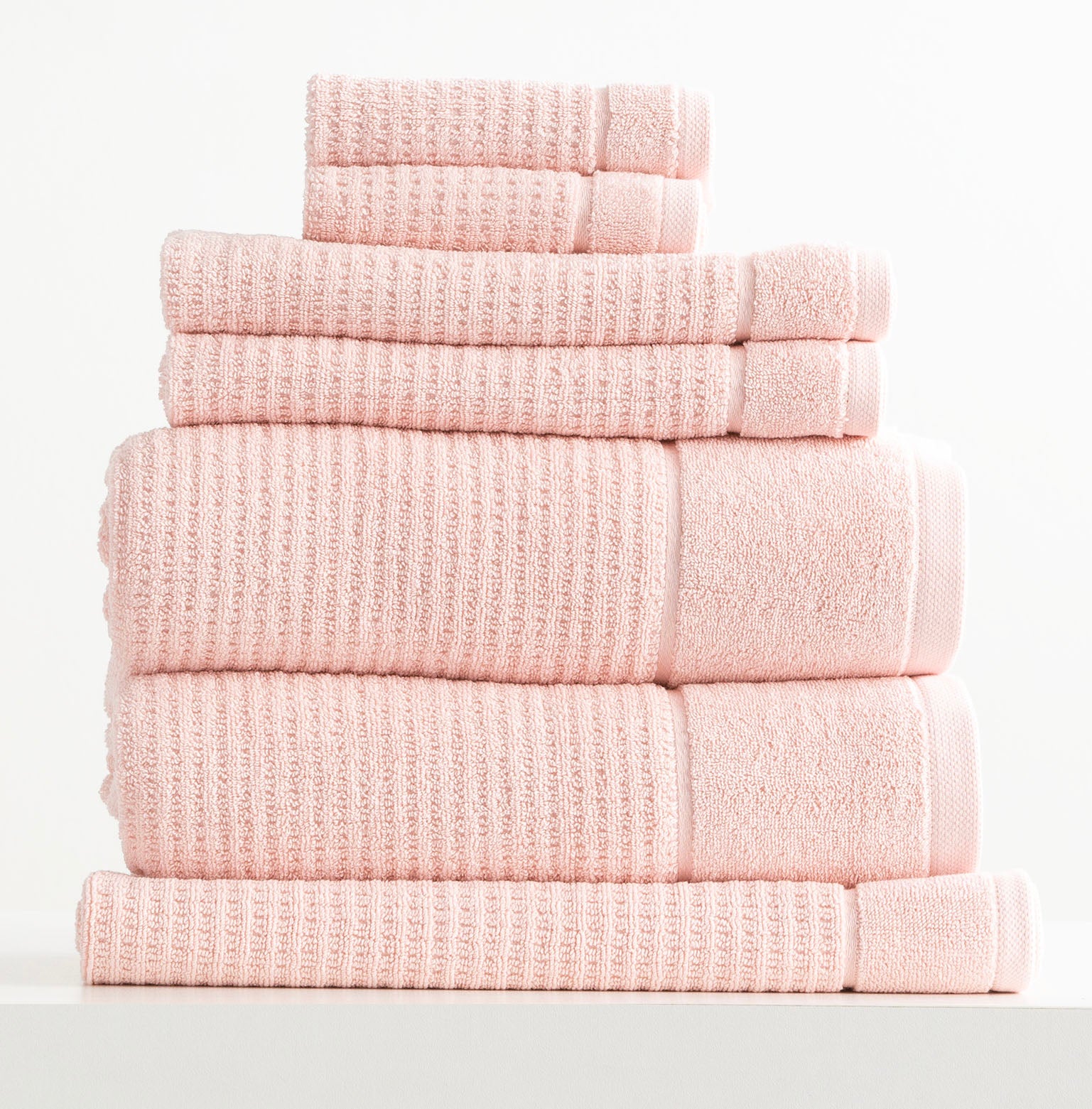 Renee Taylor Cambridge 650 GSM Textured 7 Piece Primrose