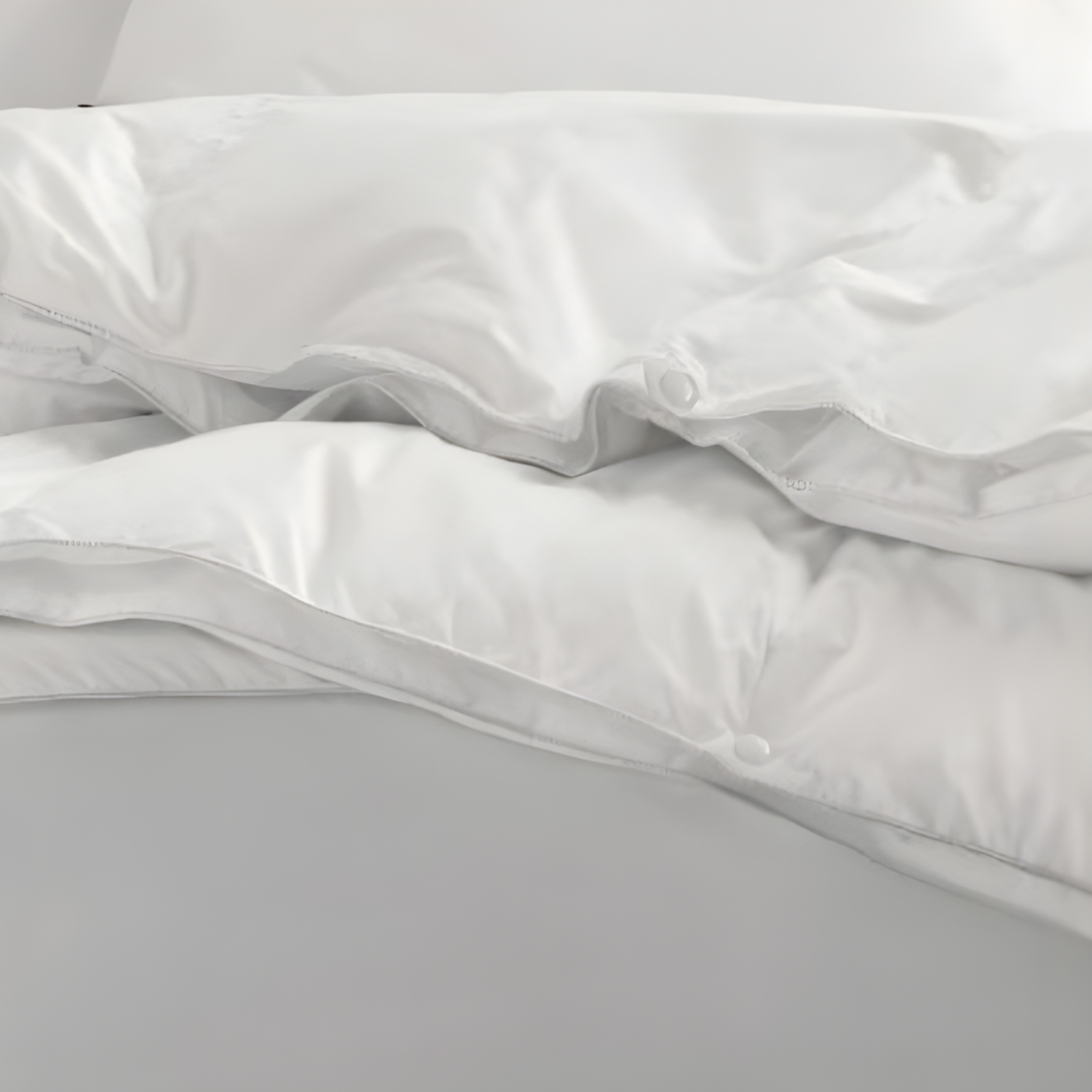 Renee Taylor Supreme Four Seasons Clip Together 80% White Duck Down and Feather Quilt