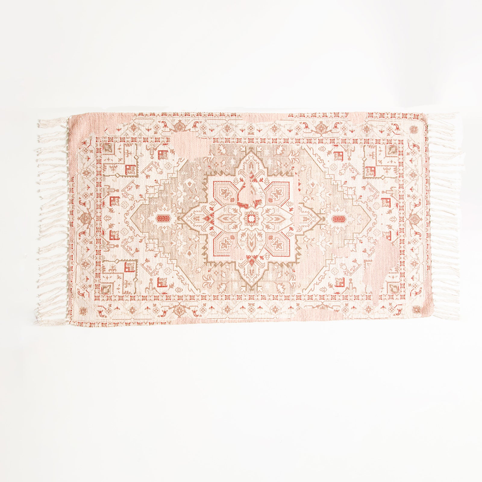 Renee Taylor Athens Vintage Handwoven Bath Rug 65 x 110 Cms