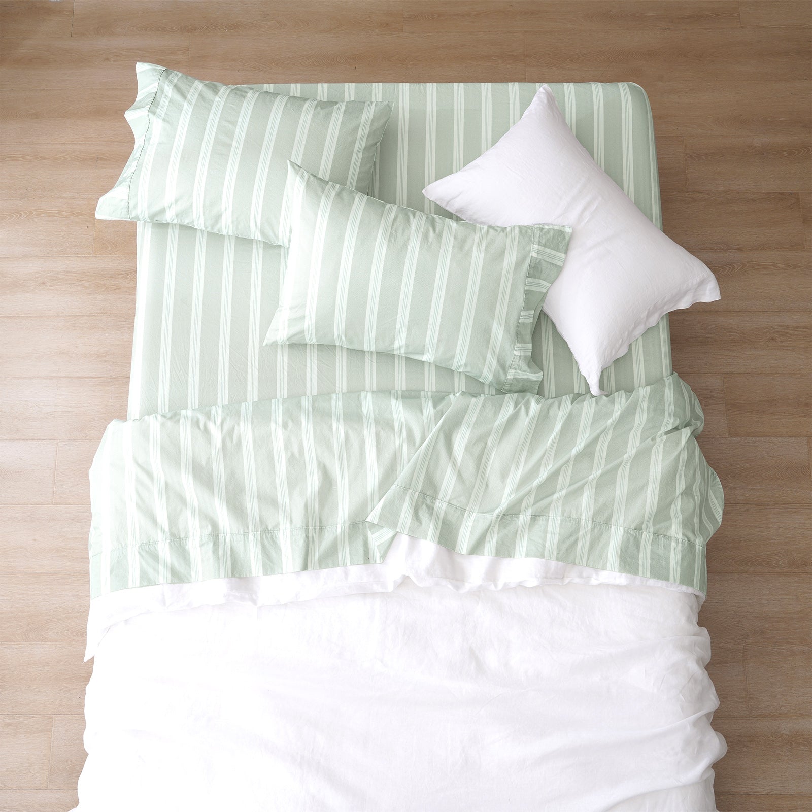 Renee Taylor Frankie Patterned Cotton Sheet Set Super King