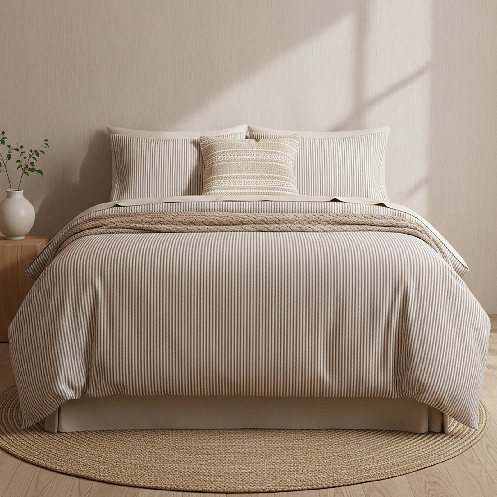 Park Avenue 175 GSM Egyptian Cotton Flannelette Quilt Cover Set