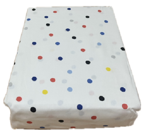 Bubba Blue Fitted Sheet and Pillowcase Combo Set