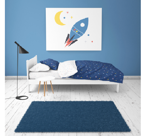 Bubba Blue Reversable Quilt Cover
