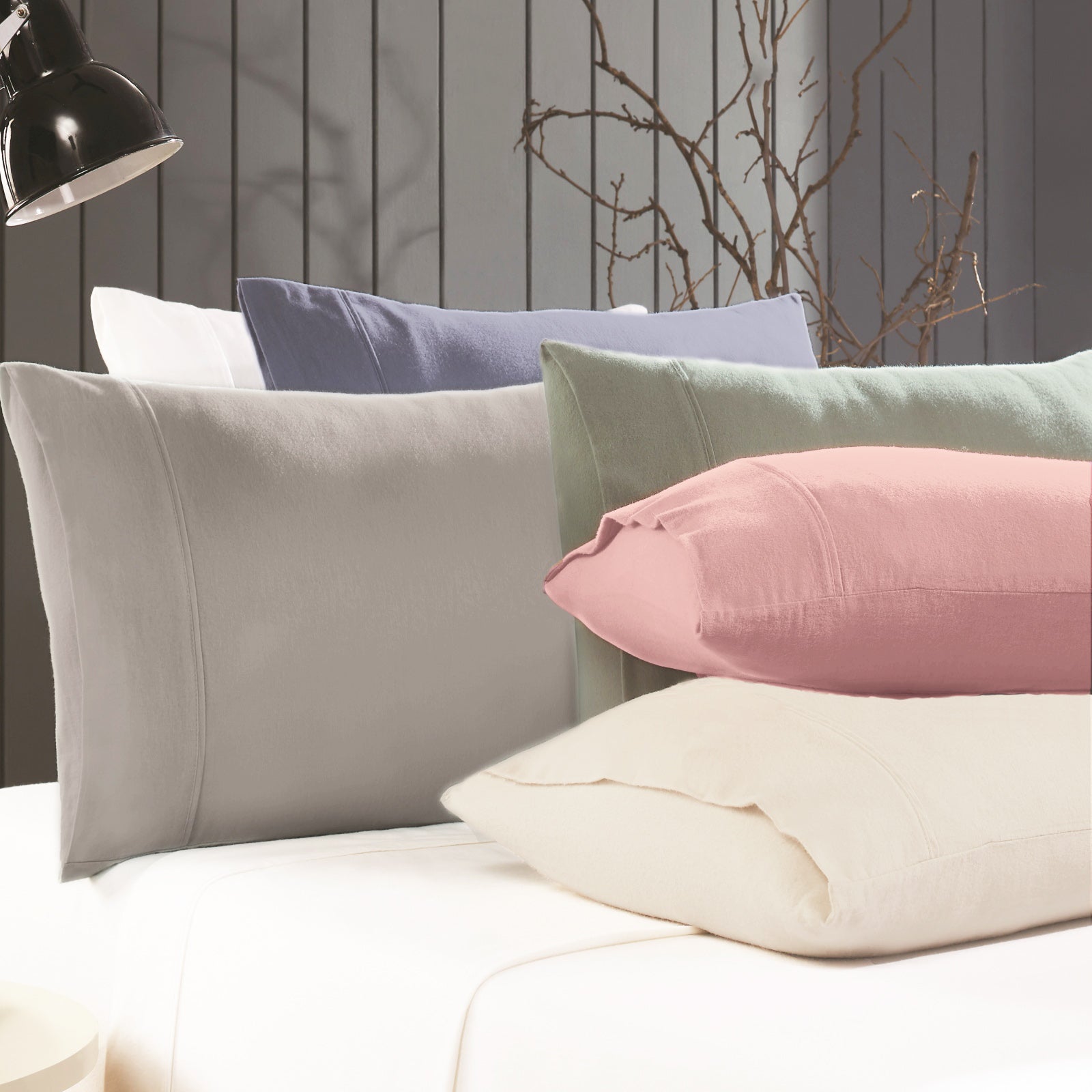 Park Avenue 175 GSM Egyptian Cotton Flannelette Sheet Set Queen Juniper