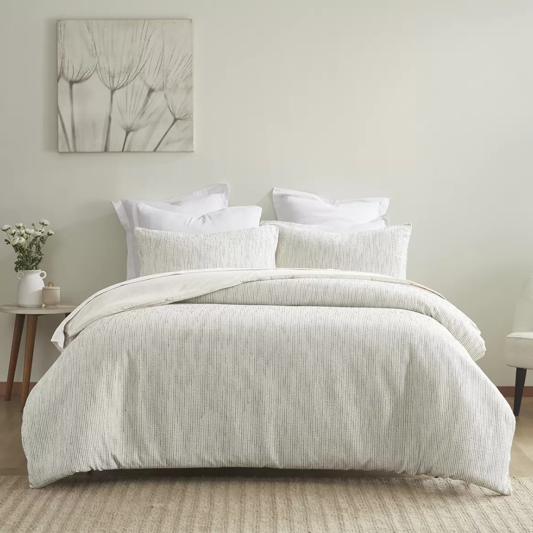 Istoria Home Manhattan Elm 100% Cotton Quilt Cover King
